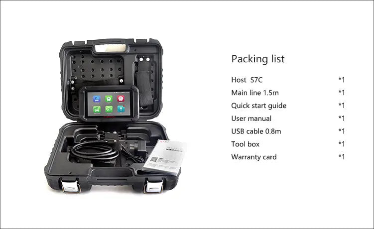 Eucleia TabScan S7C Intelligent Dual-mode Diagnostic System Free Update Online Eucleia