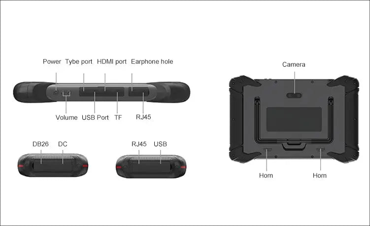 Eucleia TabScan S8 Pro Automotive Intelligent Dual-mode Diagnostic System Eucleia