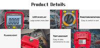 Eucleia V200A Automotive Digital Multimeter Eucleia