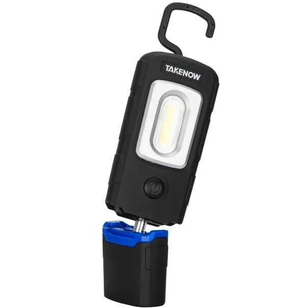 Flashlight TAKENOW WL5010-index color rendering CRI 80 built-in Li-ion battery FairTools