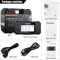 Foxwell Nt614 Elite OBD2 Diagnostic Scanner