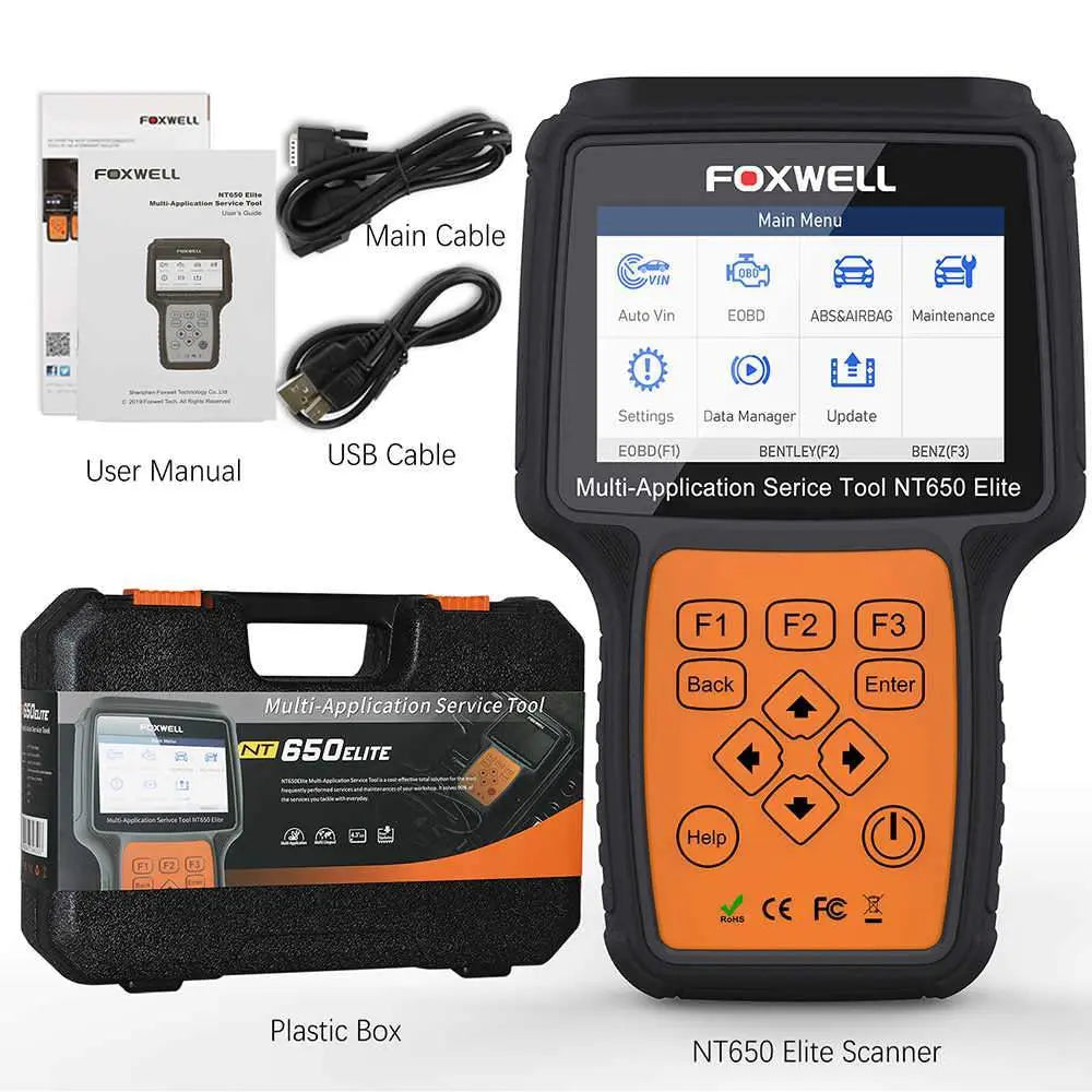 Foxwell NT650 Elite Scan Diagnostic Tool