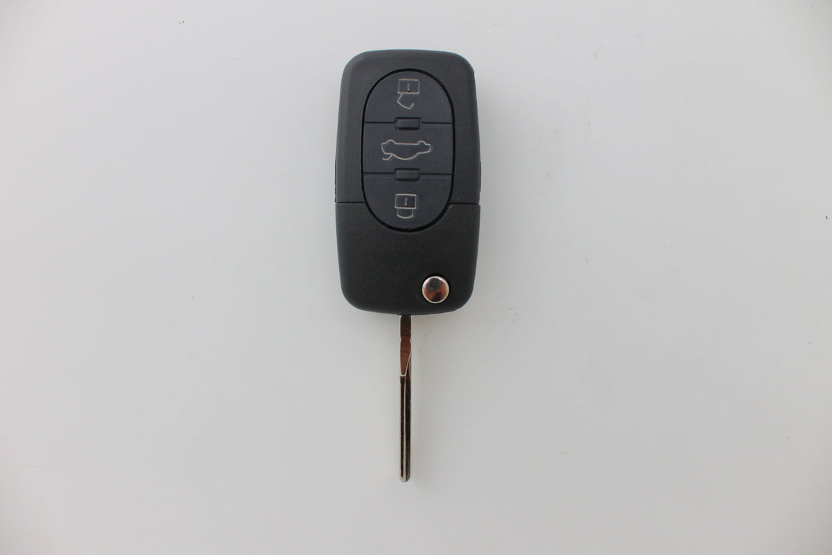 Audi A2, A4 & S4 3 Button HU75T Flip Key