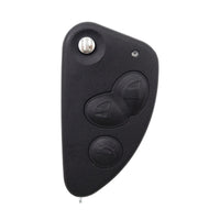 Compatible flip Remote Key to suit Alfa Romeo 147, 156, 166 & GT 433Mhz ID48 3 Button SIP22 Blade FairTools