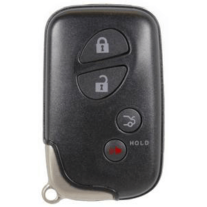 Lexus ES350, GS, IS & LS460 4 Button Smart Key