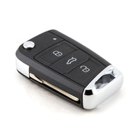 Volkswagen Golf, Passat & Tiguan 3 Button HU66 Flip Key