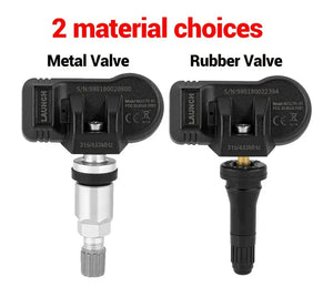 LAUNCH TPMS Sensor 2 in 1 LTR-01/ LTR-03 Universal TPMS Replacement Sensor 315MHZ & 433MHZ