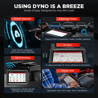 LAUNCH X431 PRO Dyno 8" Professional Car OBDII Full System Diagnostic Scanner - FairTools