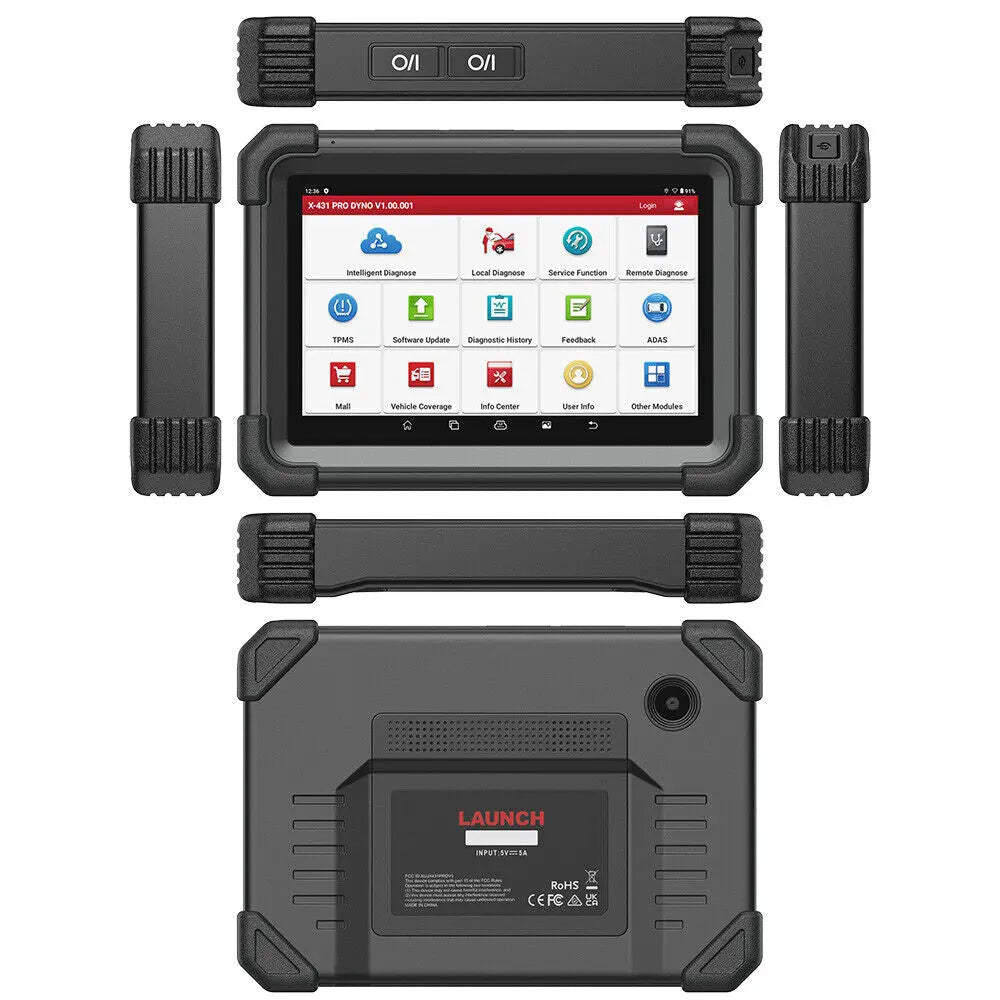 LAUNCH X431 PRO Dyno 8" Professional Car OBDII Full System Diagnostic Scanner - FairTools