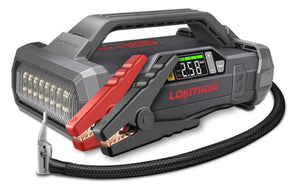 LOKITHOR JA301 Jump Starter with Air Compressor, 2000Amp 12V Portable Car Battery Booster Pack