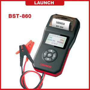 Launch BST-860 battery tester system with integrated printer