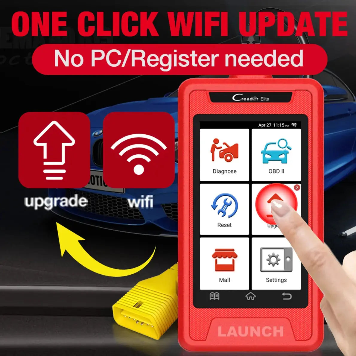 Launch CRE903 Full System Diagnostic OBD2 Scanner Launch Scan Tool - FairTools