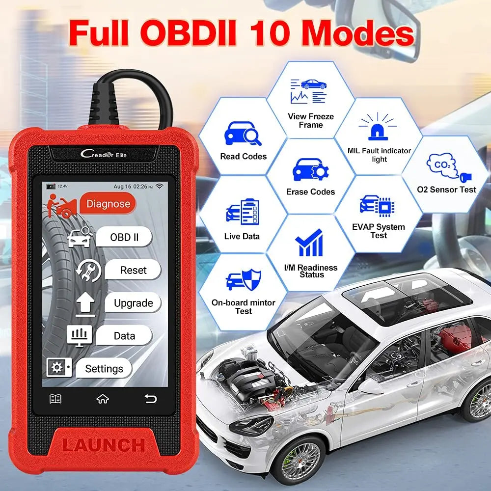 LAUNCH Creader Elite 926 2 Systems 