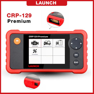 Launch CRP129 Premium Car Diagnostic Scan Tool Creader OBD2 Tool