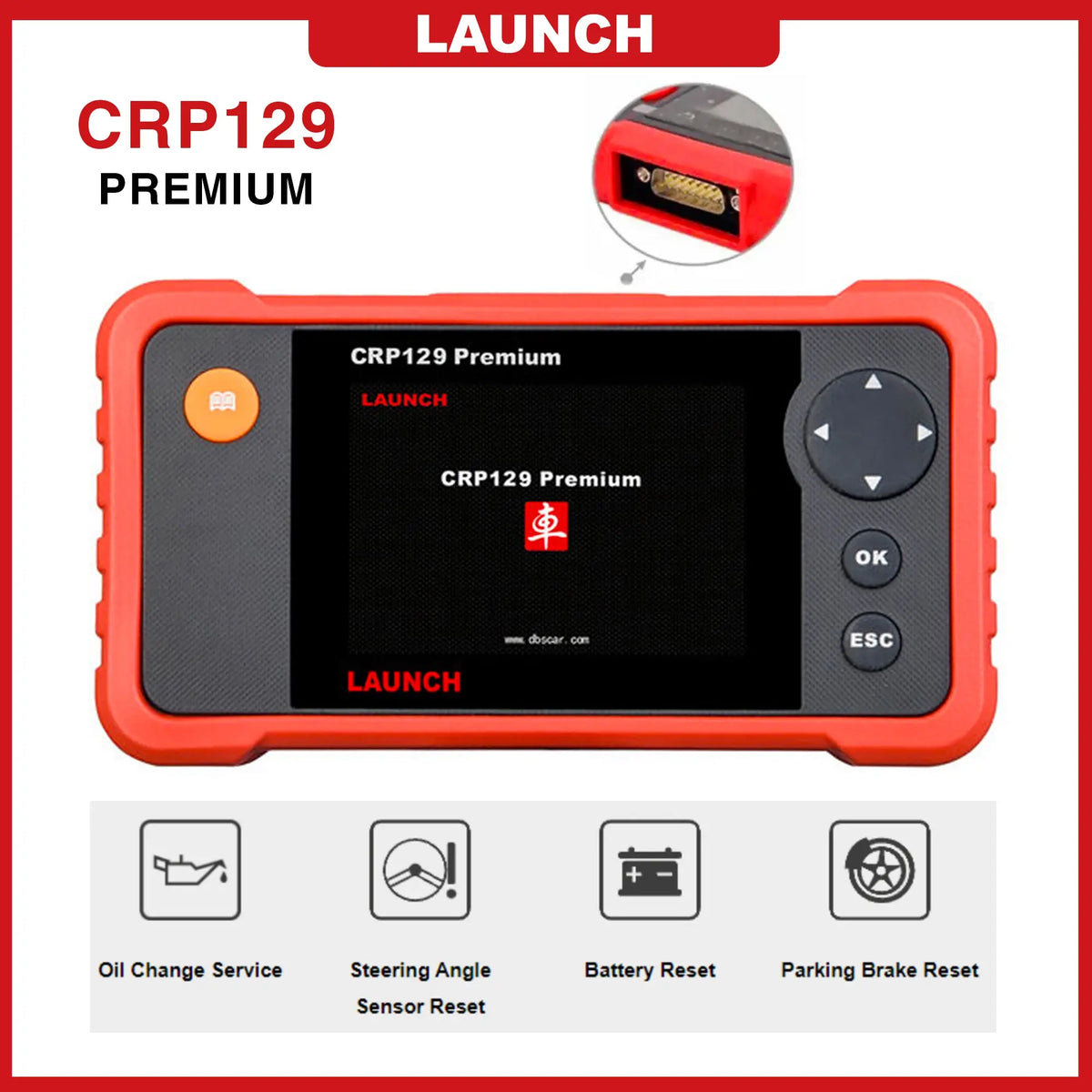 Launch CRP129 Premium Car Scan Tool Creader Professional OBD2 Car Diagnostic Scan Tool Launch
