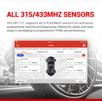 Launch CRT711 TPMS Relearn Programming Scanner FairTools