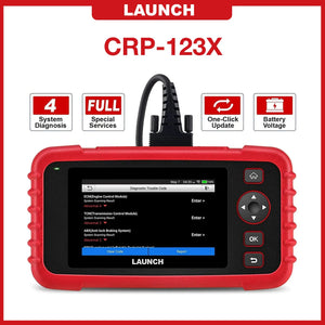 Launch CRP123X Code Reader Scan Tool Diagnostic Car Scanner