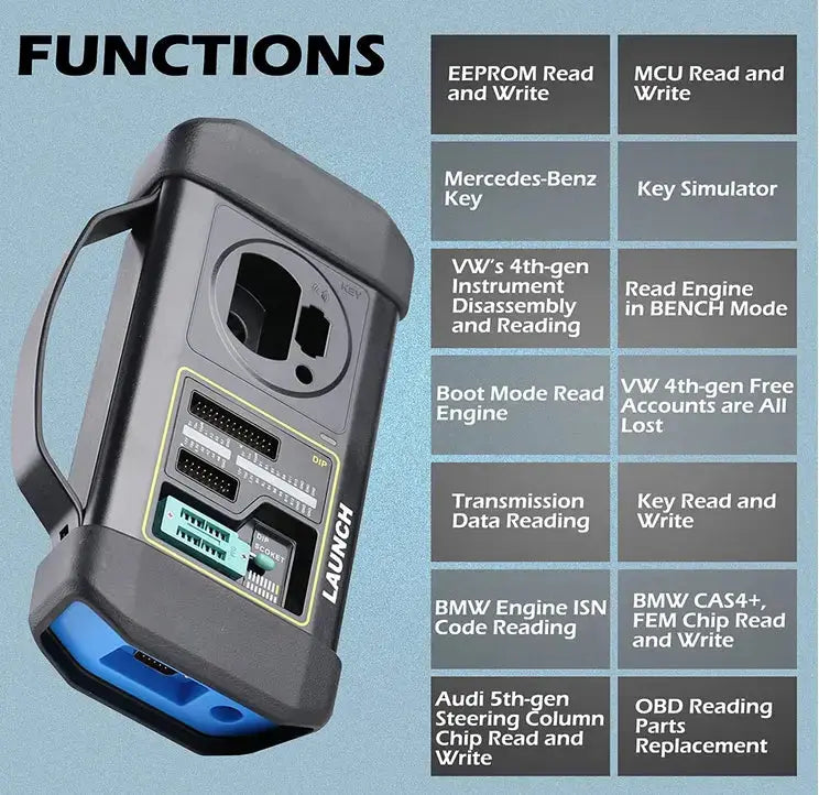 Launch X-PROG 3 Advanced Immobilizer & Key Programmer - FairTools