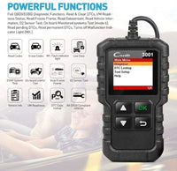 OBD2 /EOBD Code Reader Diagnostics Scanner