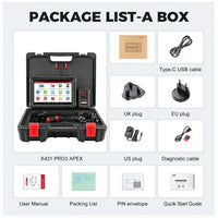 Launch X431 PRO3 APEX 10.1" Bidirectional Scan Tool Car Diagnostic Scanner - FairTools