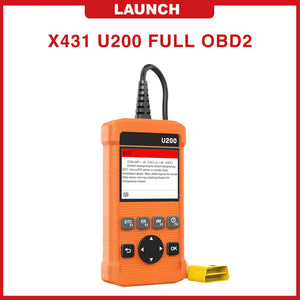 Launch U200 Full OBD2 DTC Fault Code Car Scan Tool Diagnostic Scanner Tool