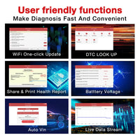 Launch car CRP349 scan tool Creader Professional OBD2 Car Diagnostic scan Tool Launch