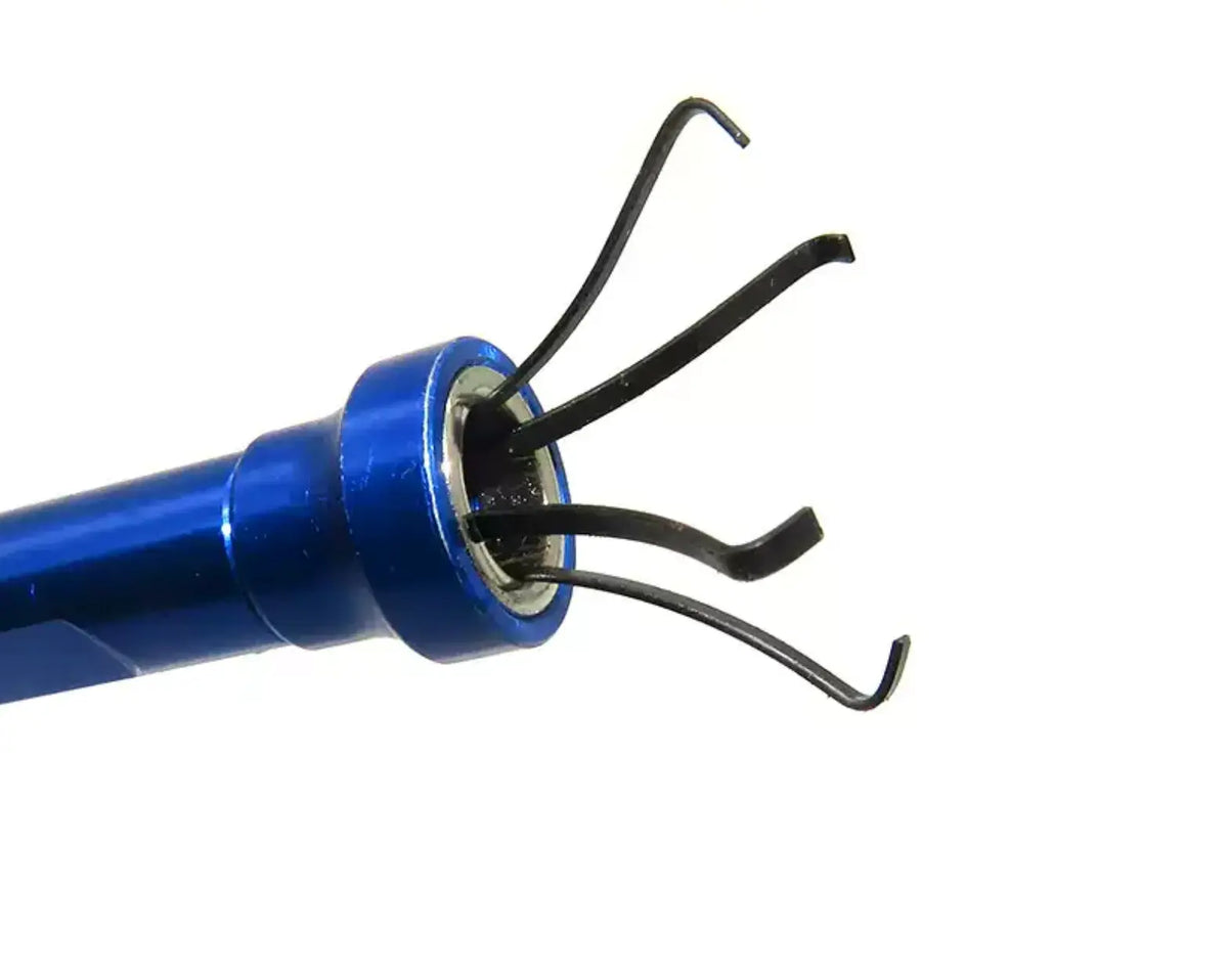 Magnetic Pick Up Stick With Lights - Blue - FairTools Magnetic Pick Up Stick With Lights - Blue