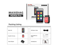 Autel MaxiDiag MD906 Pro Diagnostic Scan Tool, OBD2 Scanner Autel