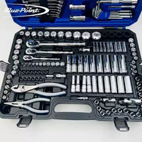 Bluepoint BLPNSGS151, 151PC, General Service Set(1/4, 3/8, 1/2) BluePoint