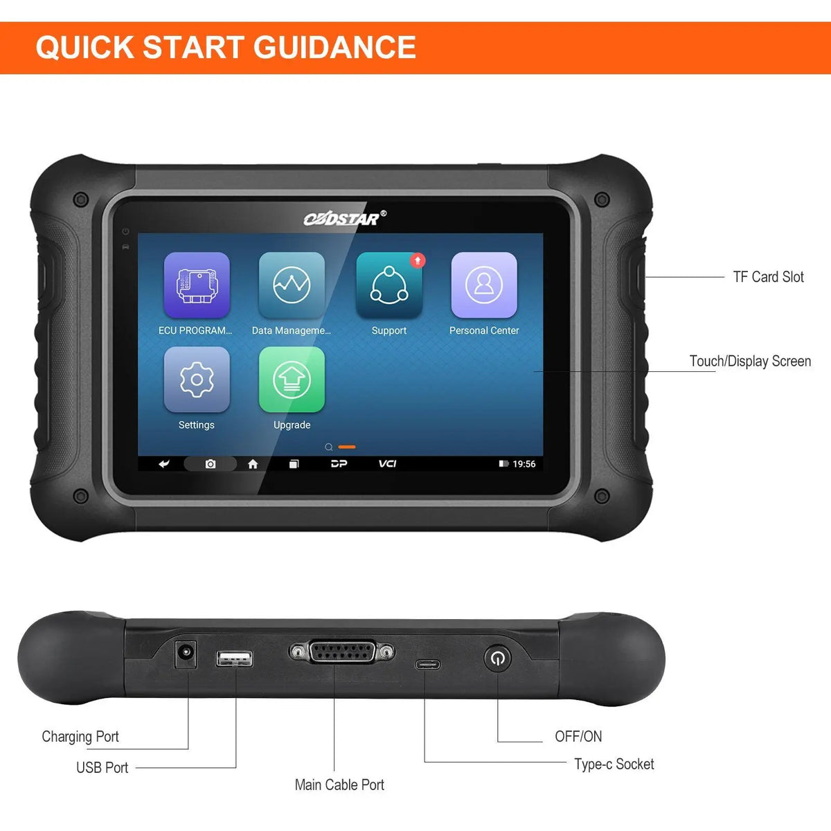 OBDSTAR DC706 ECU Tool Full Version for Car and Motorcycle ECM & TCM & BODY Clone by OBD or BENCH - FairTools