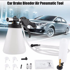 Air Operated Brake Fluid Bleeder Pneumatic Brake Bleeder Kit