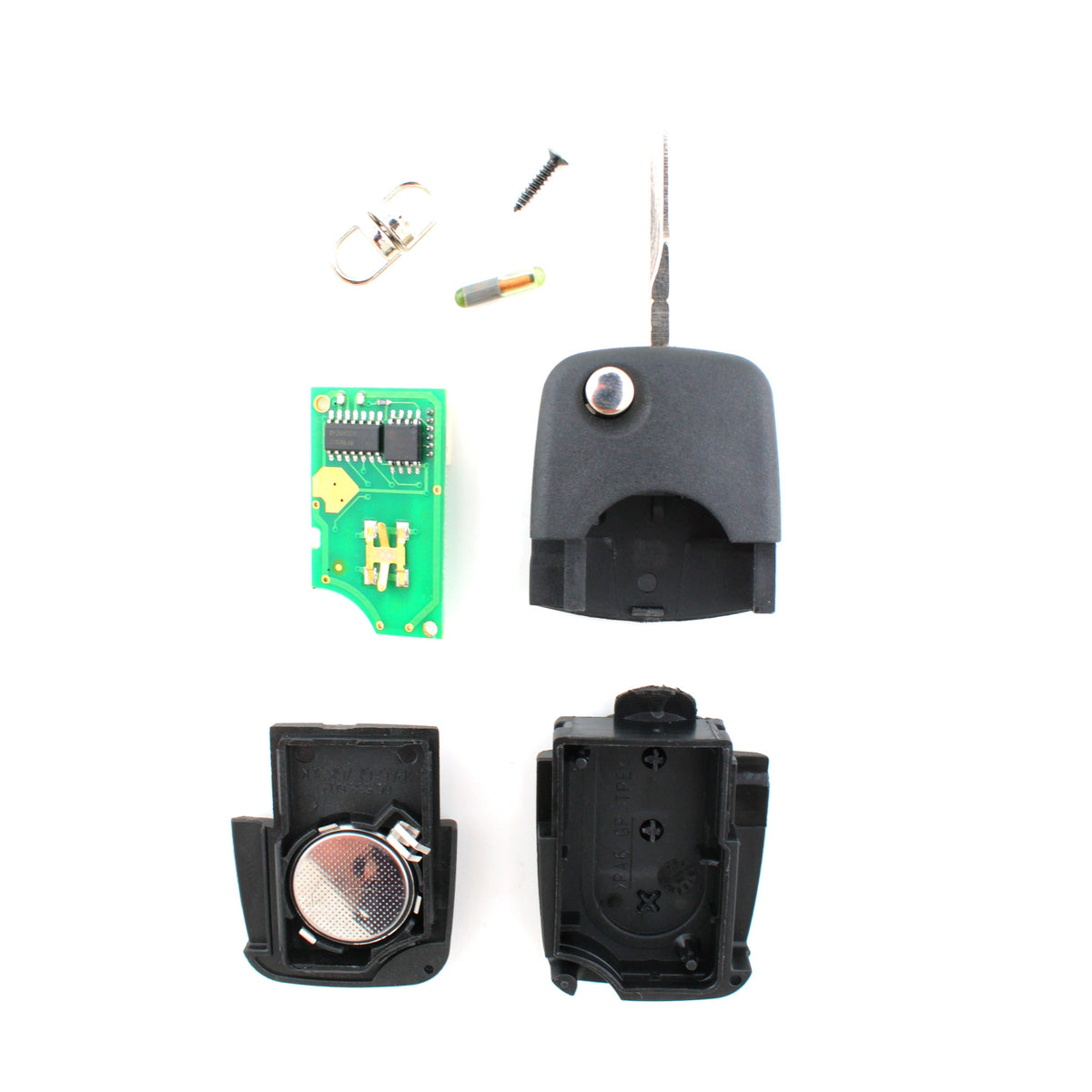 Audi A3, A4, A6 & TT 3 Button Remote Flip Key
