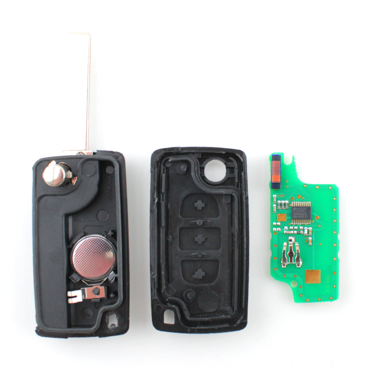 Citroen C2-C8 & Peugeot 3 Button Flip Key