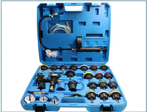 Radiator Pressure Tester & Vacuum Refill Kit 28 Piece