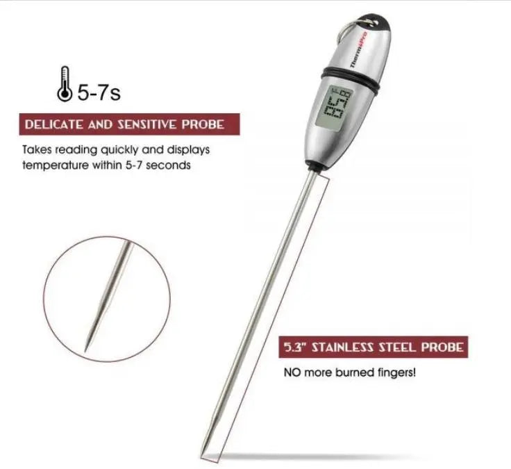 ThermoPro TP-02S Digital Instant-Read Thermometer - FairTools ThermoPro TP-02S Digital Instant-Read Thermometer
