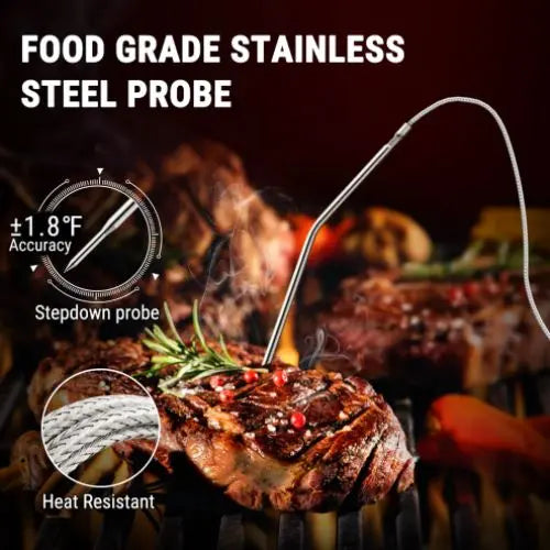 ThermoPro TP06B Digital Probe Kitchen Thermometer with Timer - FairTools ThermoPro TP06B Digital Probe Kitchen Thermometer with Timer