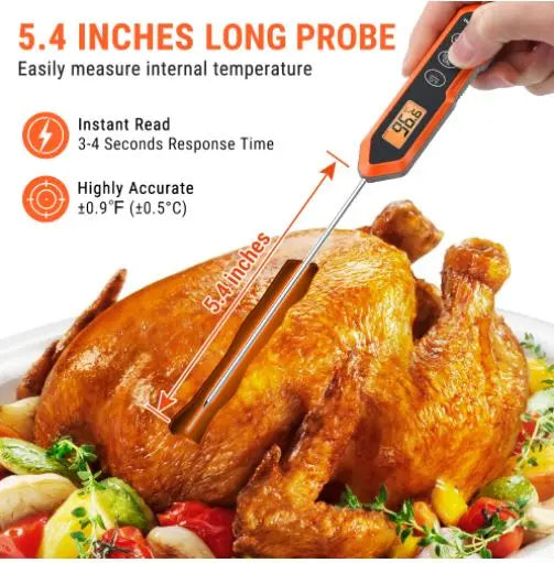 ThermoPro TP15H Backlight Waterproof  Instant Reading Digital Thermometer - FairTools ThermoPro TP15H Backlight Waterproof  Instant Reading Digital Thermometer
