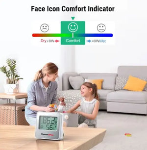 ThermoPro TP357 Bluetooth Indoor Hygrometer with App Alert