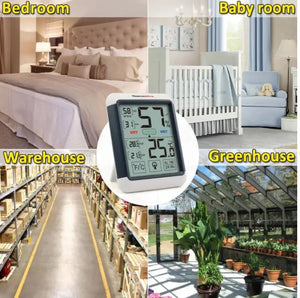 Thermopro TP55 Digital Indoor Thermometer with Touch Screen Hygrometer