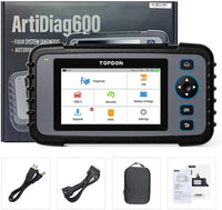 Topdon Artidiag 600 OBD2 DTC Fault Code Car Scan Tool OBD Diagnostics Scanner Topdon