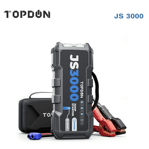 Topdon Jump Surge 3000 Jump Starter 3000a, Power Bank 2500a Peak