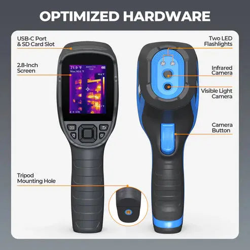Topdon TC005 Dual-Camera Thermal Imaging Camera Handheld Infrared Thermal Imager Topdon