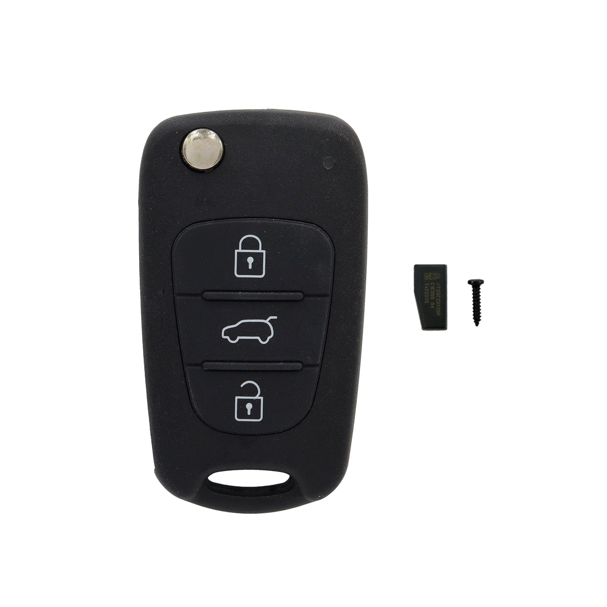 Hyundai i20 & Elantra 3 Button Flip Key