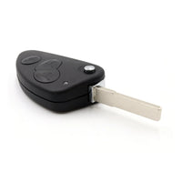 Compatible flip Remote Key to suit Alfa Romeo 147, 156, 166 & GT 433Mhz ID48 3 Button SIP22 Blade FairTools