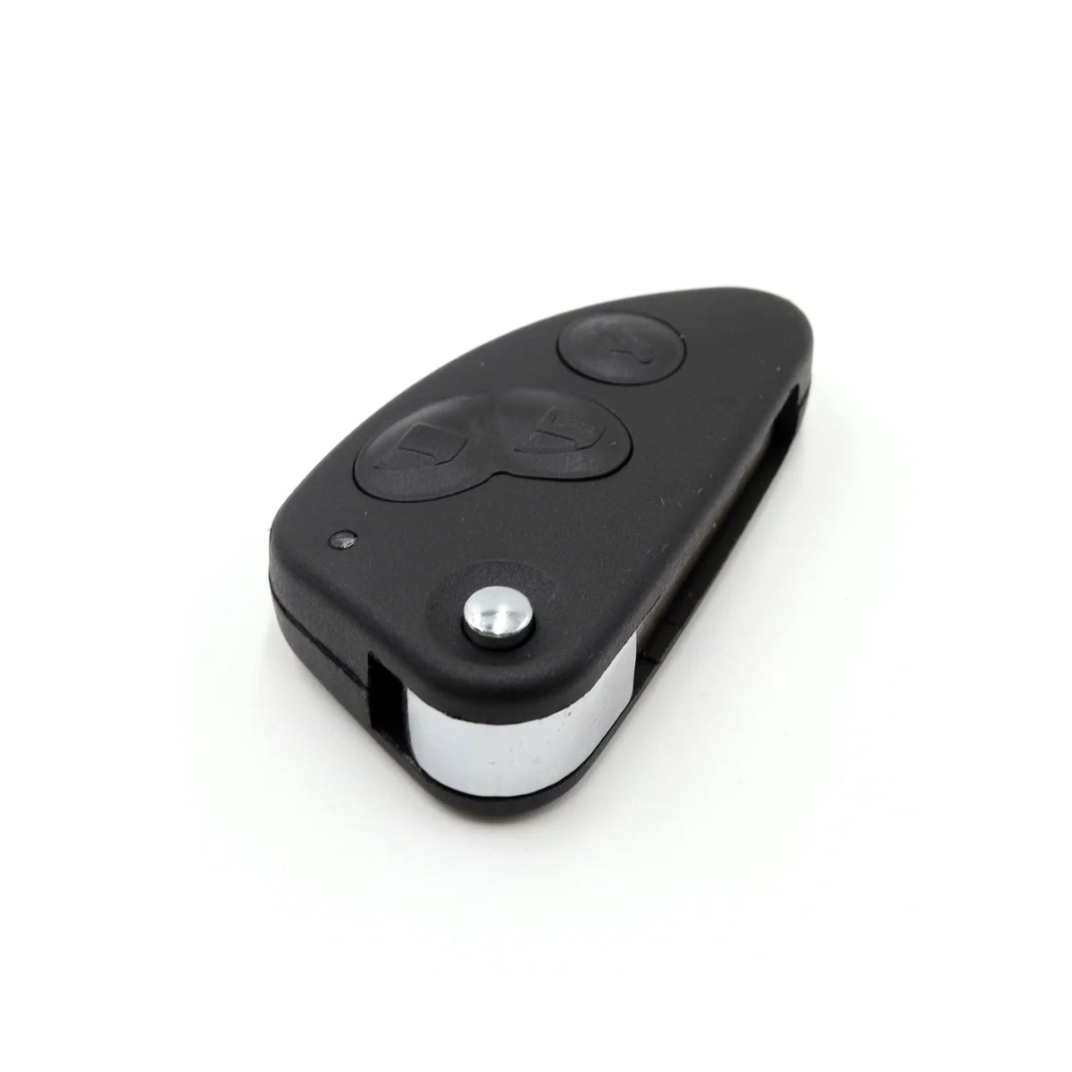 Compatible flip Remote Key to suit Alfa Romeo 147, 156, 166 & GT 433Mhz ID48 3 Button SIP22 Blade FairTools