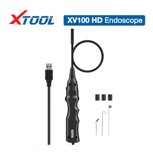 XTOOL XV100 HD Flexible Snake Inspection Videoscope Connect With XTOOL Tablet USB 3.0