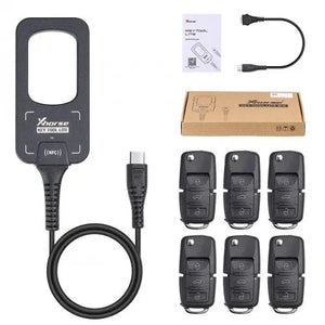 Xhorse VVDI Bee Key Tool Lite Support Android with Type C Port with 6 XKB501EN Wire Remotes