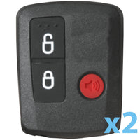 Ford Falcon BA/BF/FG & Territory 3 Button Car Remote - Twin Pack