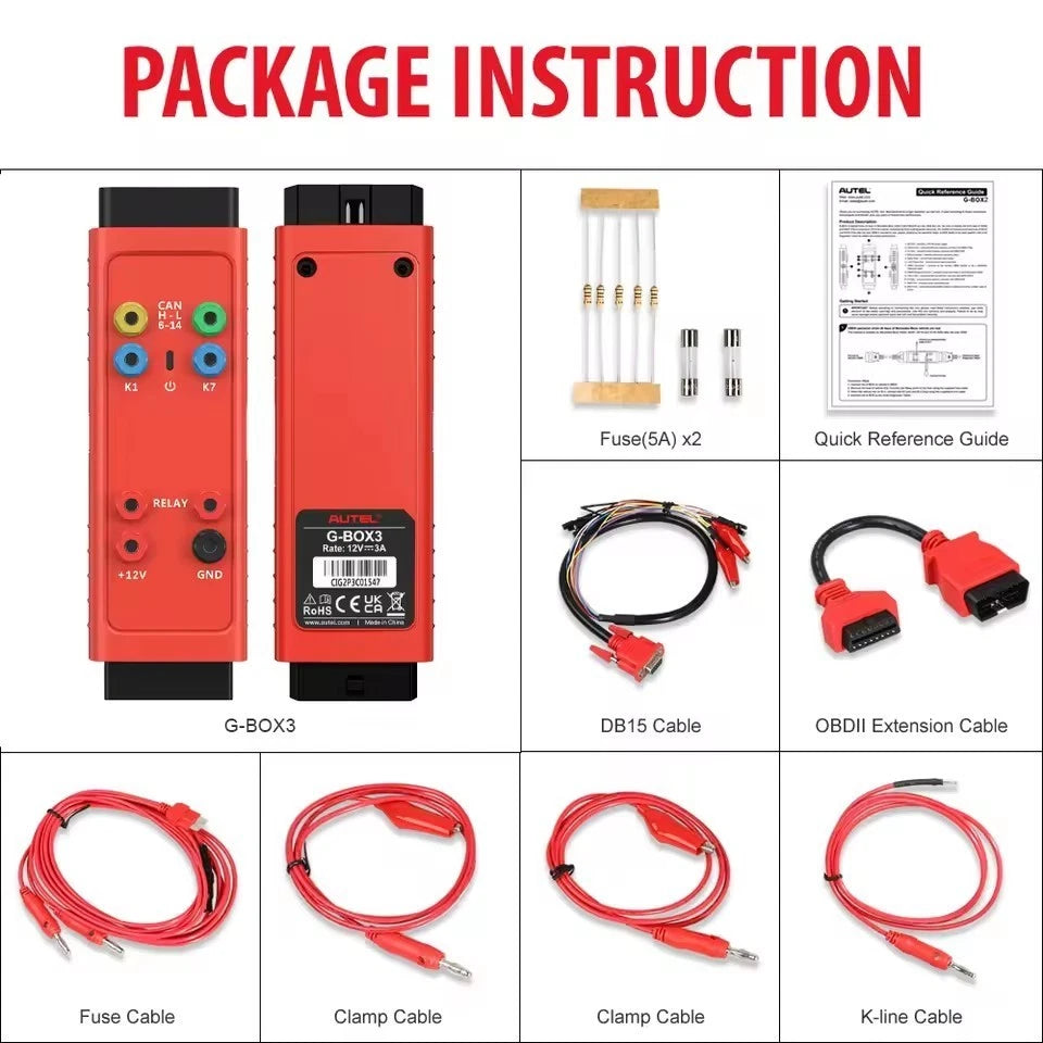 Autel G BOX3 G-Box3 for Benz BMW All Keys Lost FairTools