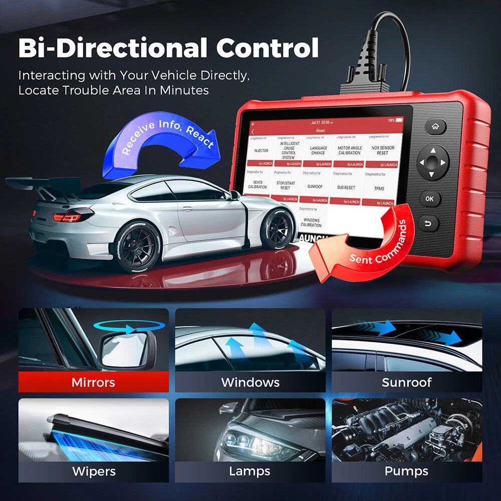 LAUNCH CRP919X Lite Bidirectional OBD2 Diagnostic Scanner LAUNCH